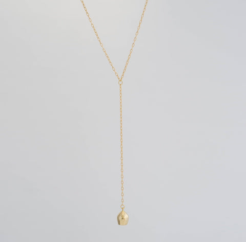 gold-necklace-&-hanging-plain-charm