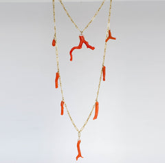 antique-coral-branches-&-vintage-gold-chain