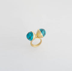 angled-turquoise-&-gold-twin-rings-9.5